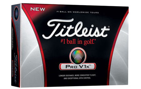 Titleist高尔夫新款Pro V1和Pro V1x球