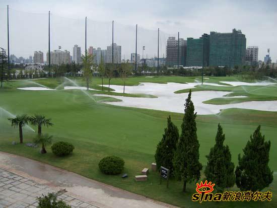 上海虹桥高尔夫俱乐部美景 球场全景照