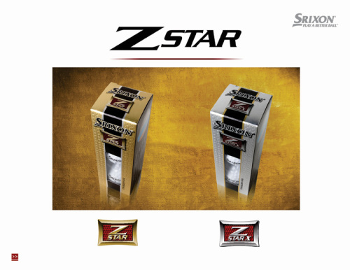 Z-STZR/Z-STAR X高尔夫球 SRIXON新品即将上市