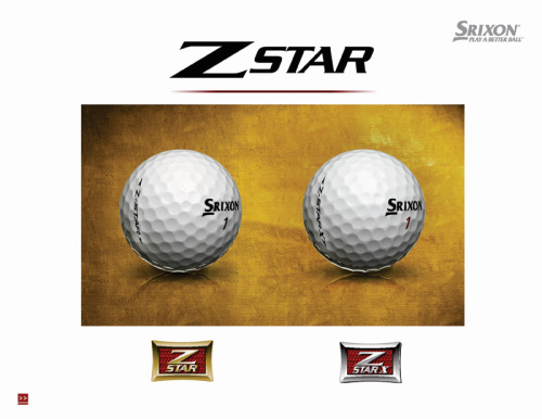 Z-STZR/Z-STAR X高尔夫球 SRIXON新品即将上市