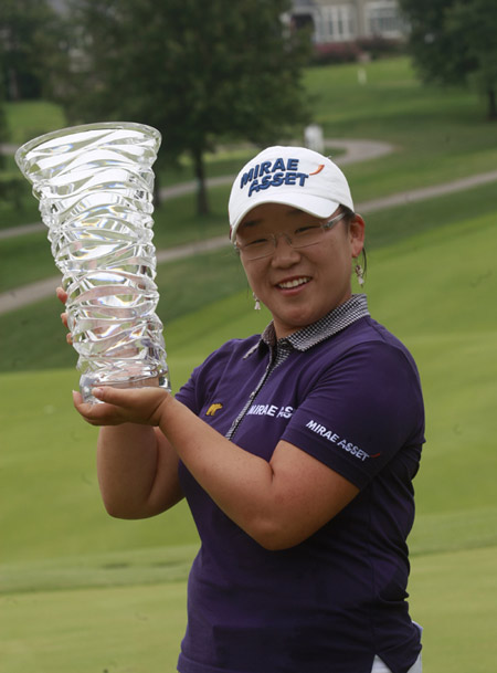 LPGA阿肯色锦标赛 申智爱延长赛夺冠