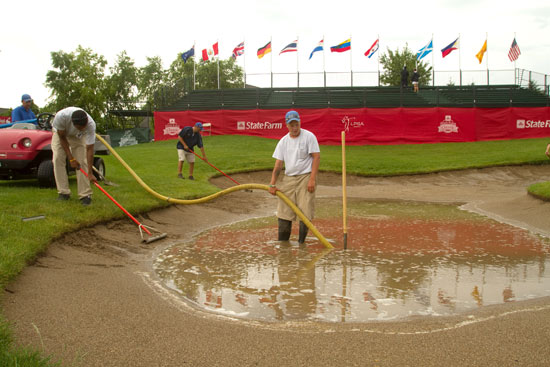 LPGA国家农场赛因雨推迟至周一 冯珊珊落后4杆