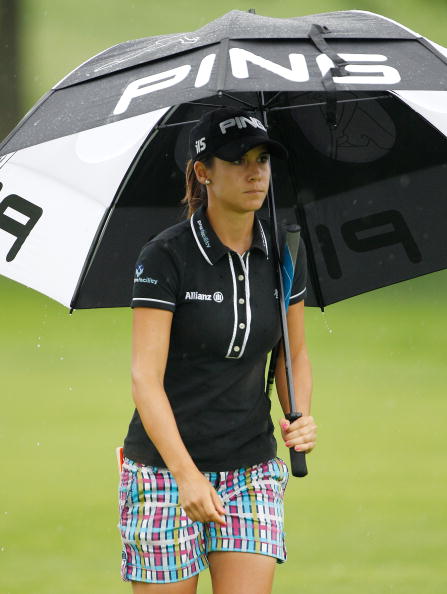 LPGA锦标赛第三轮战况 现场观众