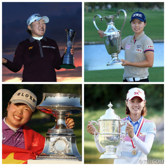 LPGA大事件回顾第三位：亚洲选手包揽女子大满贯赛