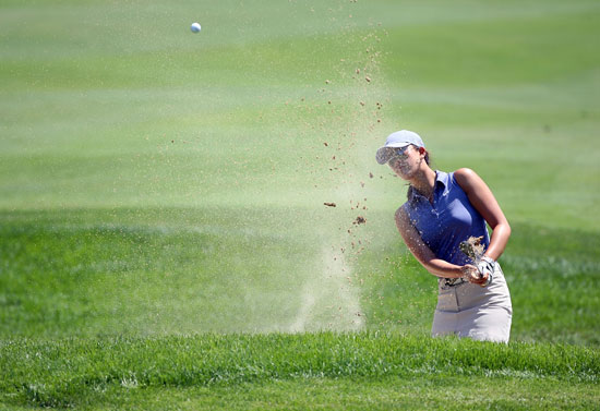 麦当劳LPGA锦标赛次轮 中国选手冯珊珊