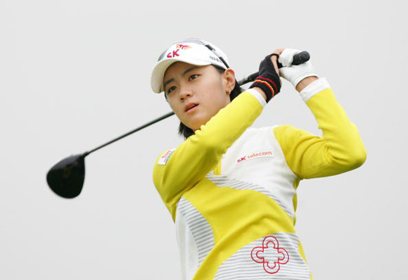 LPGA韩国科龙锦标赛第二轮结束 人潮涌动