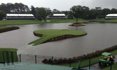 锯齿草TPC降127毫米大雨 球员锦标赛首个公众日取消