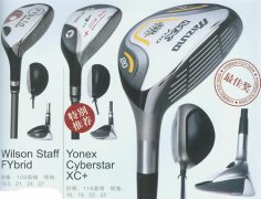 09年Wilson、Yonex高尔夫杆头介绍